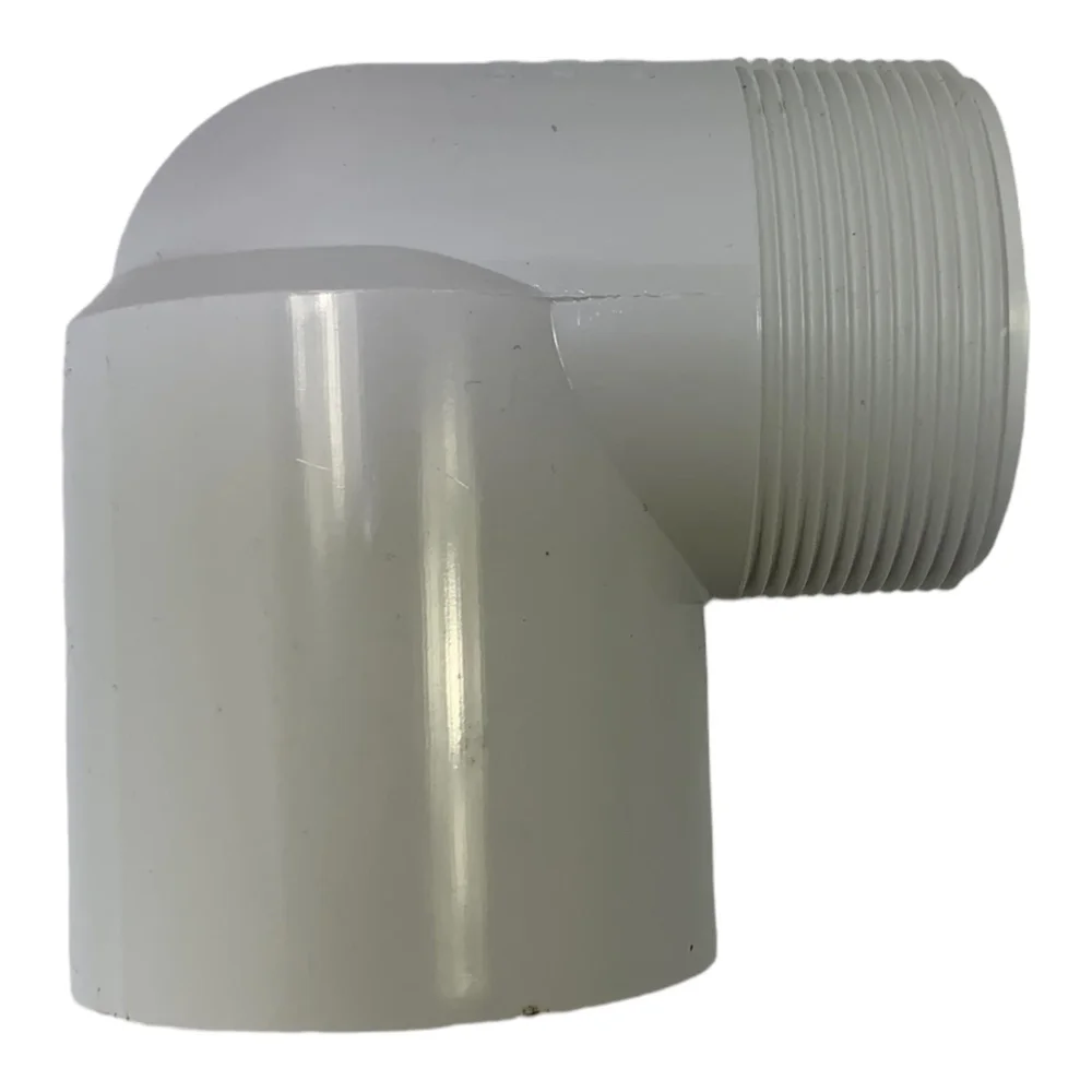 PVC vinkel 90 gr 2" hona/gänga CS - Bild 3