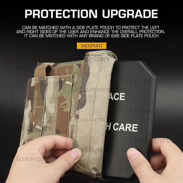 WST Plastic Dummy Side Ballistic Plates (2 Pcs) - Bild 2