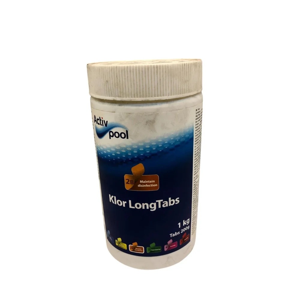Activ Pool Klor Long Tabs 200g 1 kg Activ Pool Klor Long Tabs 200g 1 kg