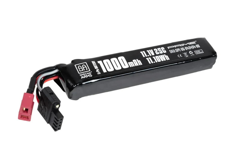 Battery Li-Po Specna Arms x Gens Ace 1000 mAh 25C 11.1V T-Deans G-Tech - Bild 2