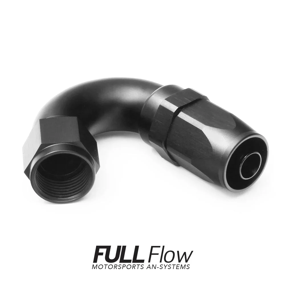 Full Flow AN Hose End Fitting 150 Degree AN-12 Full Flow AN Hose End Fitting 150 Degree AN-12
