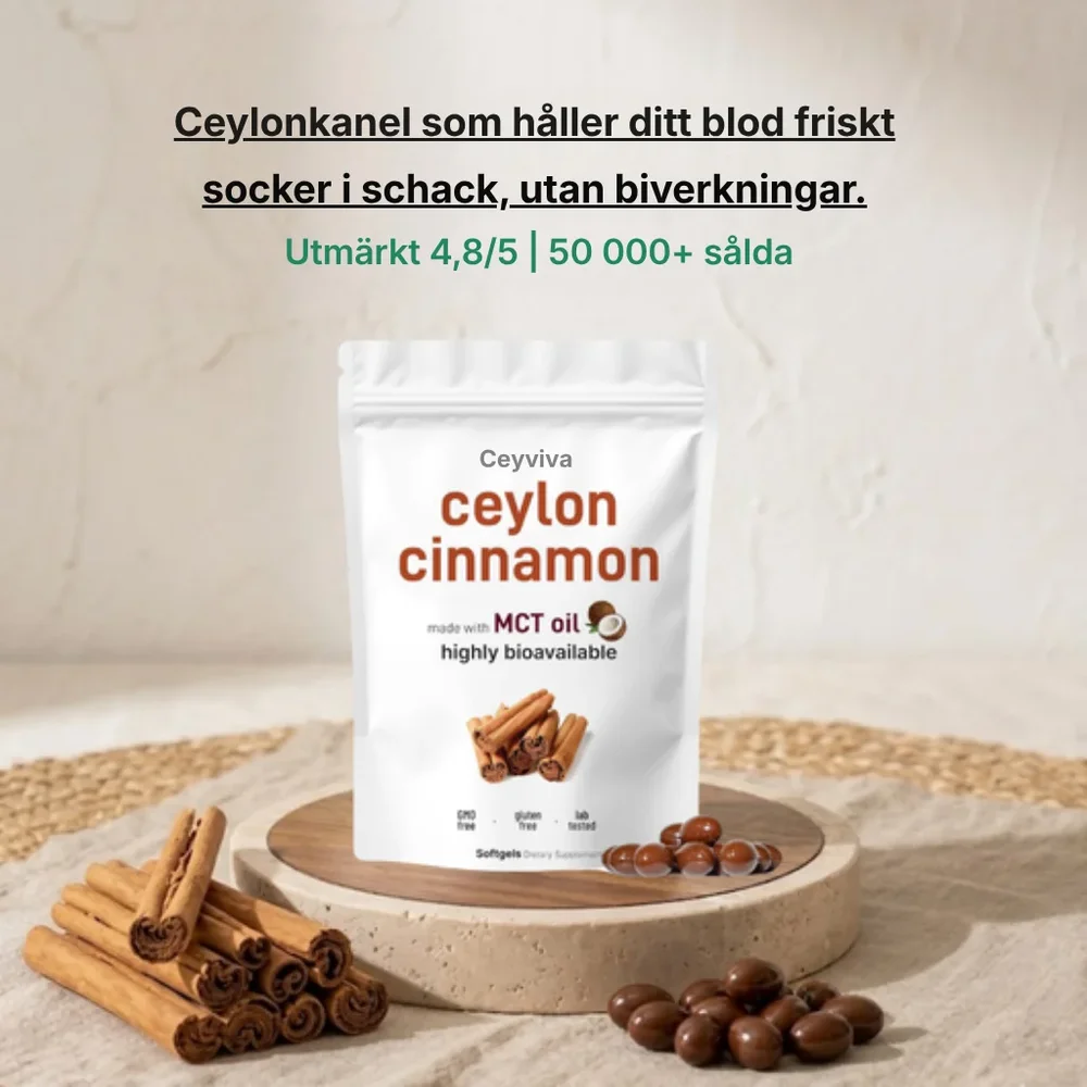 Ceyviva® | Mjukkapslar med ceylonskanel - Bild 1