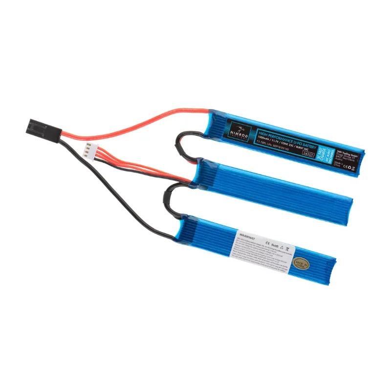 Nimrod LiPo 11.1V 1000mAh 25C Split Type Nimrod LiPo 11.1V 1000mAh 25C Split Type