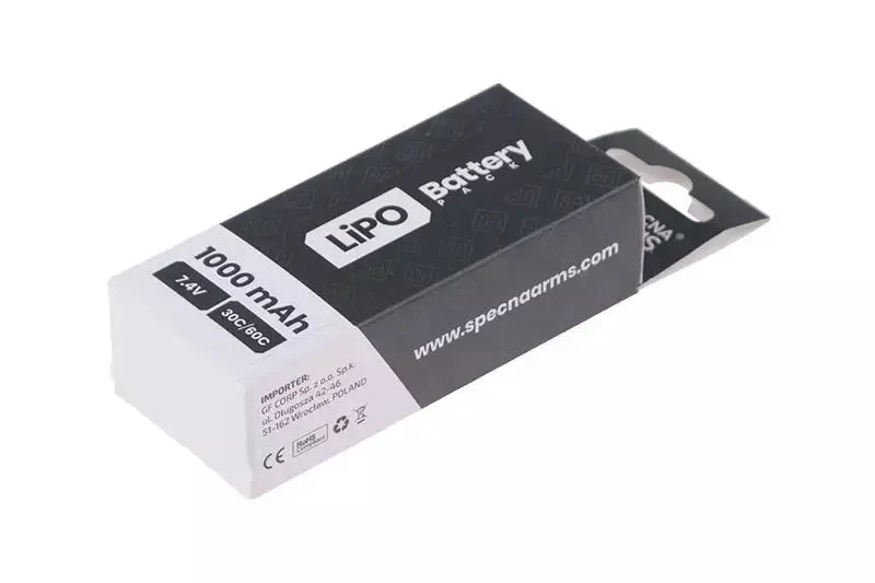 LiPo 7,4V 1000mAh 30/60C (PEQ) Battery - Bild 2
