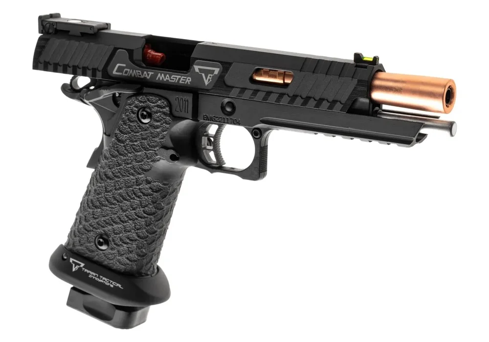 Taran Tactical EMG STI - TTI Licensed John Wick 3 2011 Combat Master GBB - Black - Bild 3
