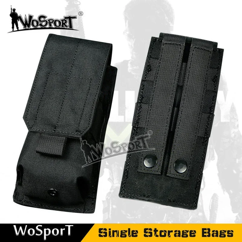 WST MOLLE AR15 / M4 Single Magazine Closed Pouch - Bild 2