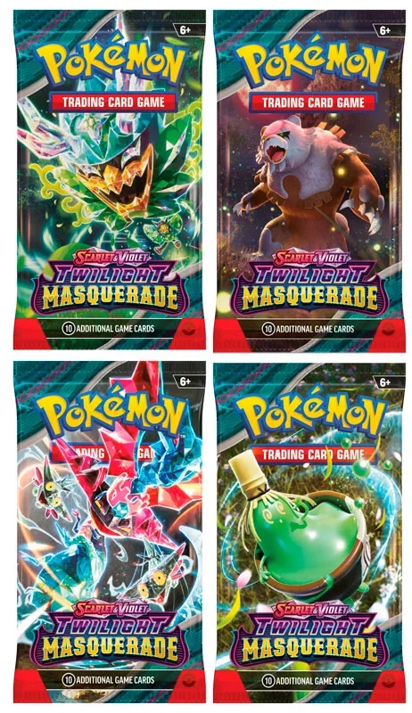 Pokémon Twilight Masquerade 1 Booster Pakke - Bild 2