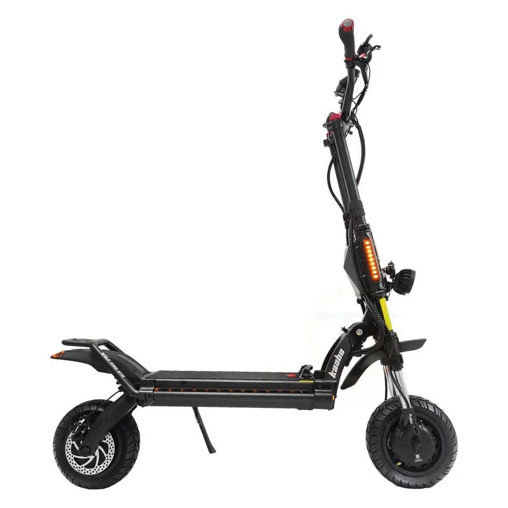 KAABO Wolf King GTR Elektrisk Scooter 2000W 72V 35Ah Guld - Bild 2