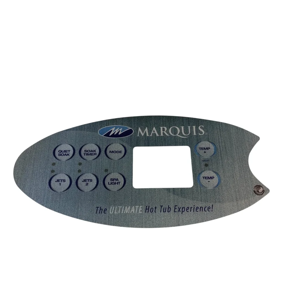 Etikett till Marquis kontrollpanel 8-knappar 2 pump MQ 2011-2012 - Bild 3