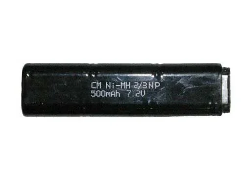 NiMH Battery 7.2V, 500 mAh – AEP NiMH Battery 7.2V, 500 mAh – AEP