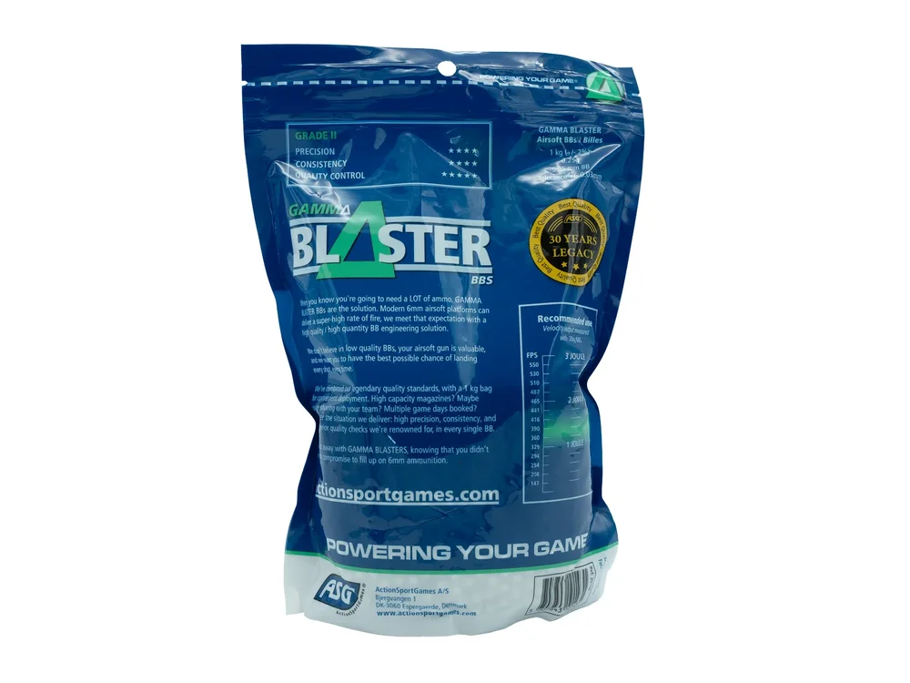 Gamma Blaster kugler, 0,25 g - 1 kg pose - Bild 2