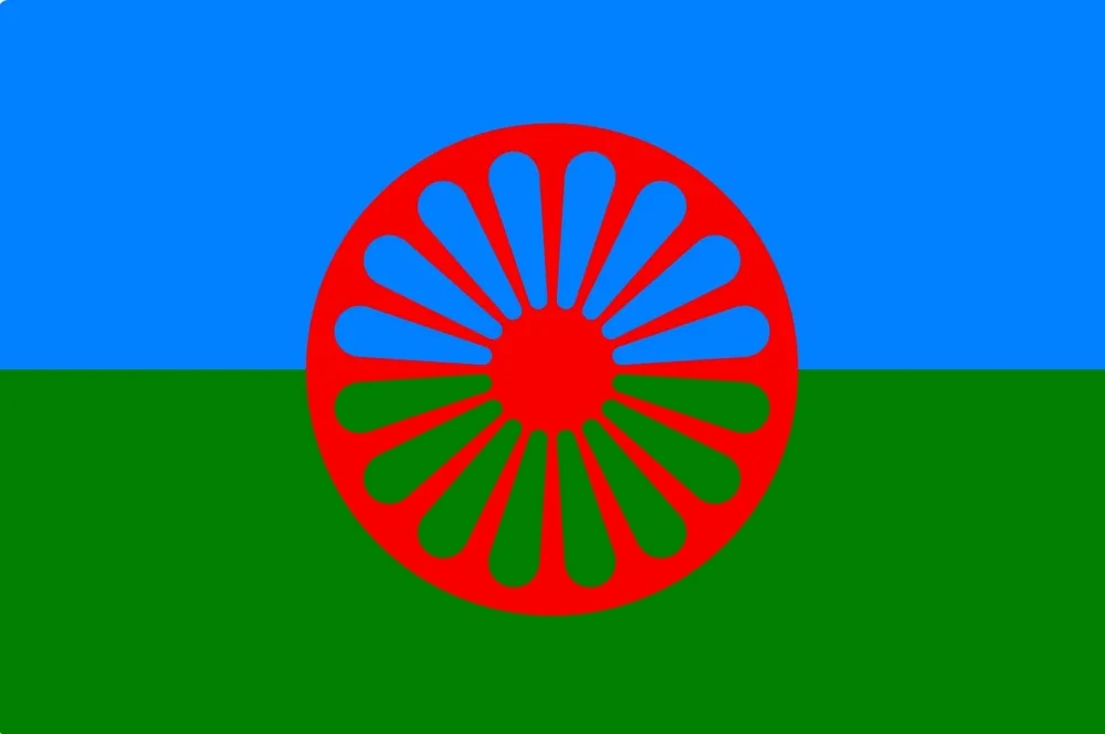 Romska flaggan - Romani