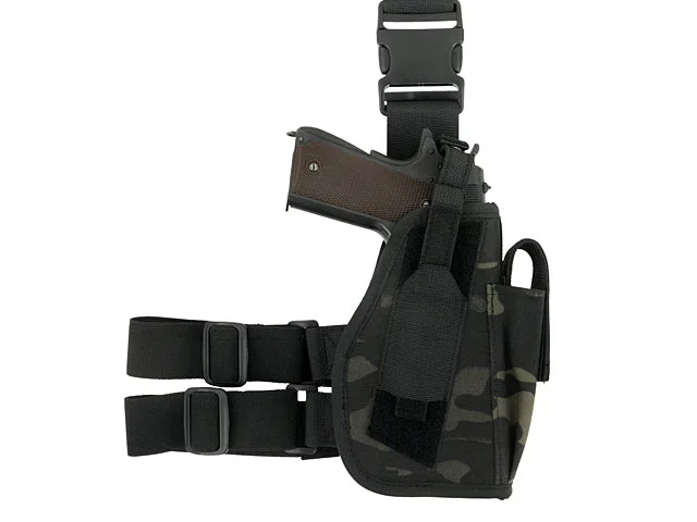 Drop leg-hylster – Multicam Black - Bild 3