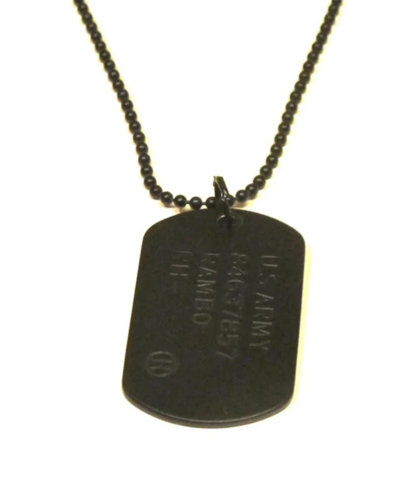 Dog Tag halsband med lejon - Bild 2