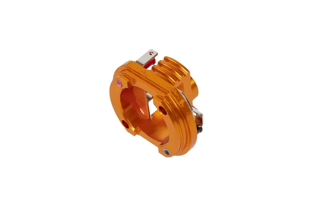 Aluminum lower motor cover Specna Arms Dark Matter™ Orange Aluminum lower motor cover Specna Arms Dark Matter™ Orange