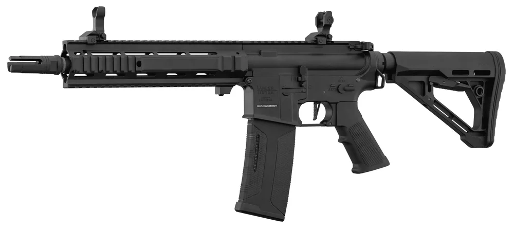 Lancer Tactical L119A2 GEN4 AEG-replika i helmetal – sort - Bild 2