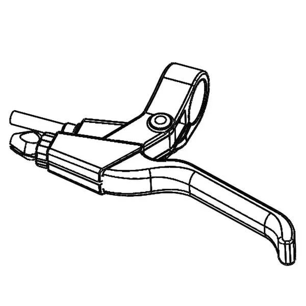 Left Brake (Maneta de freno izquierda) Assembly for Minimotors Left Brake (Maneta de freno izquierda) Assembly for Minimotors