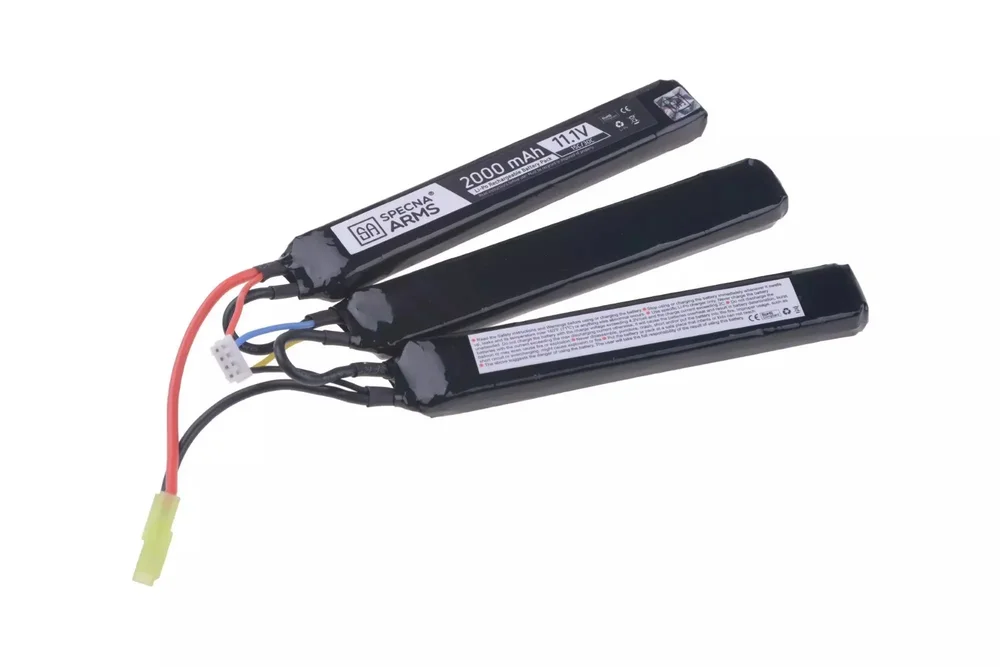 LiPo 11.1V 2000 mAh 15/30C Batteri - Butterfly - Bild 1