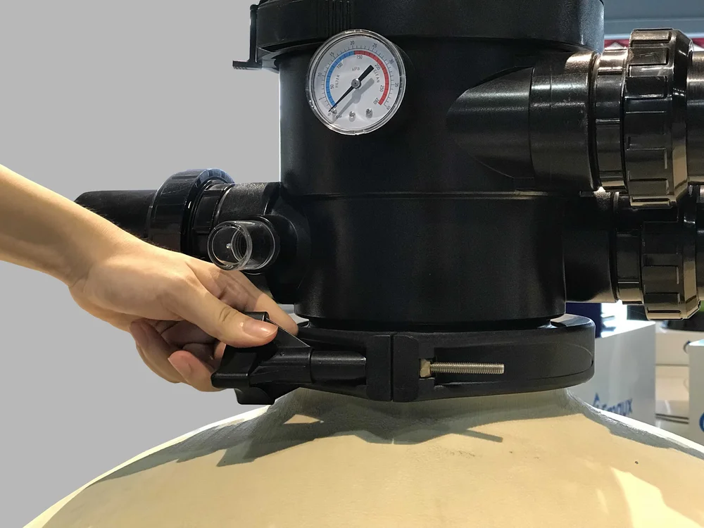 Poolex Ultra Top Sandfilter – HDPE-tank, 6-vägsventil - Bild 3
