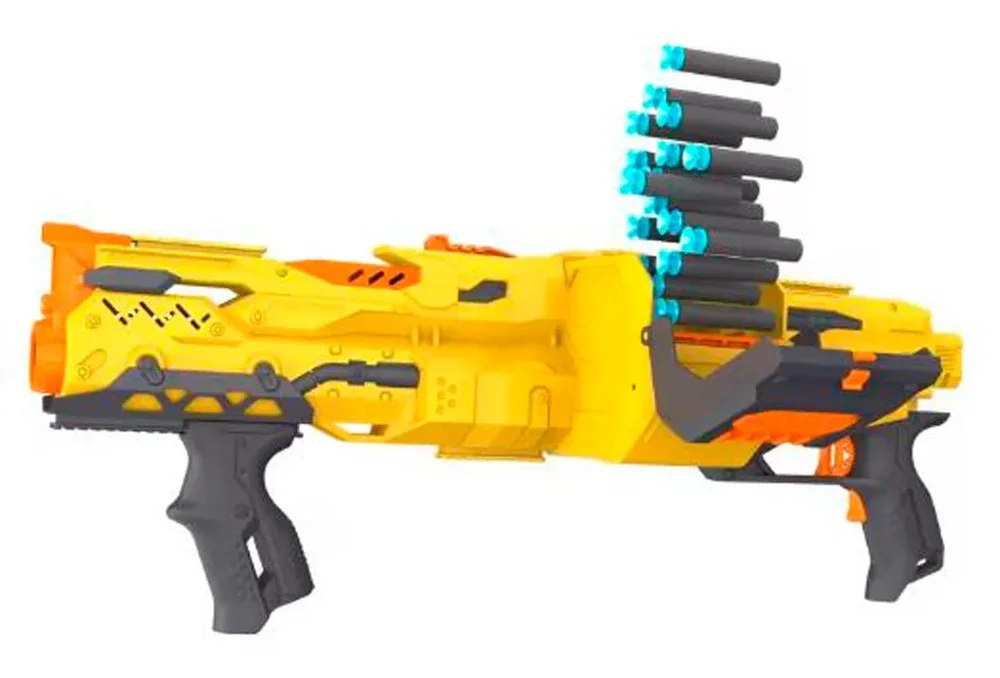 Gel Blaster GCOCK Fuldautomatisk m/Tracer - Sort/Blå