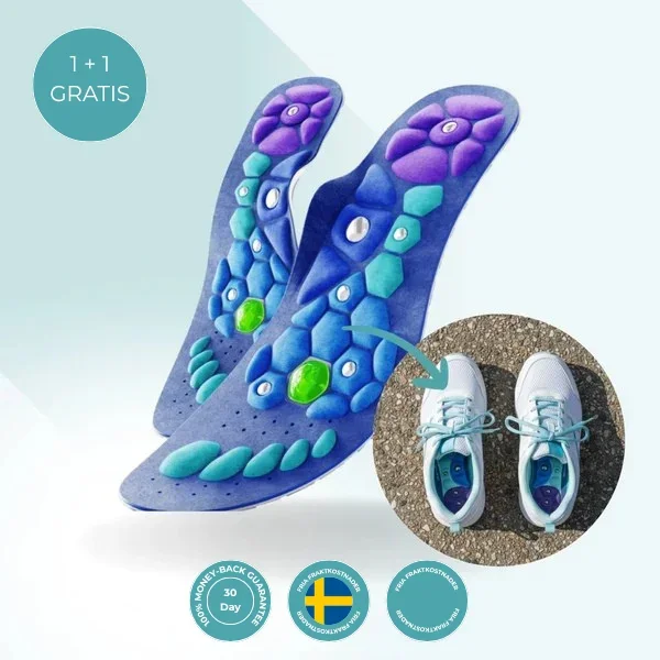 SlimviaX® Magnetiska innersulor | Gå ner i vikt med VARJE STEG - Bild 1