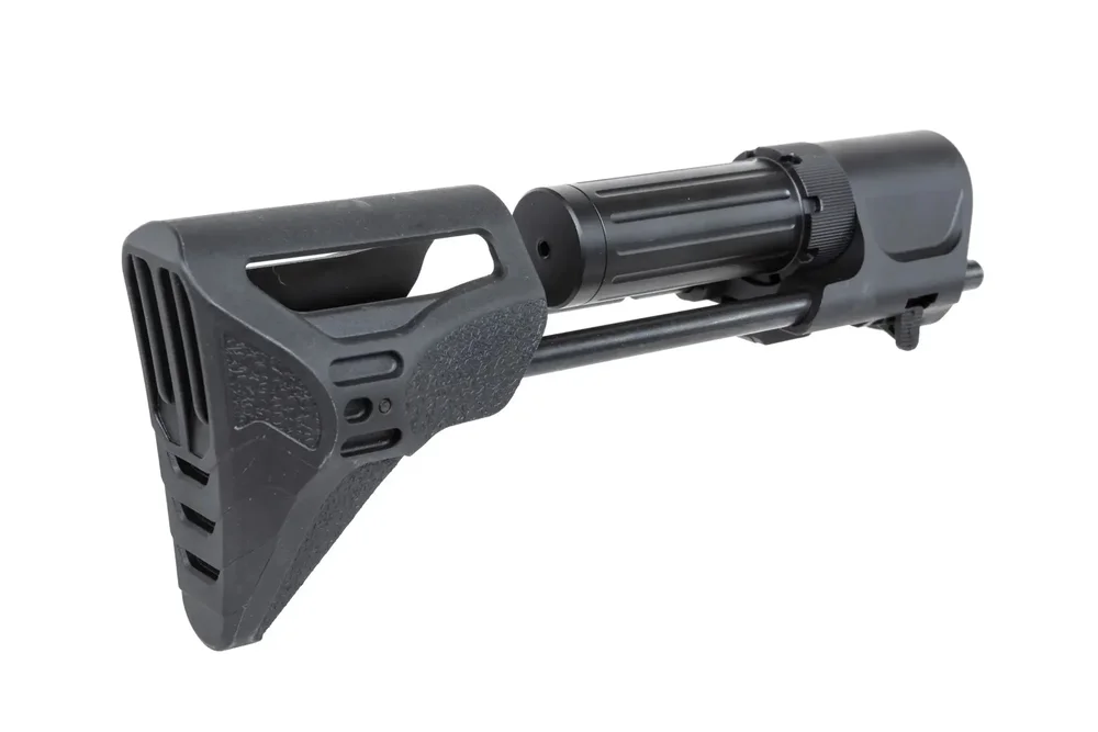 PDW stock for AR15 replicas - black - Bild 2