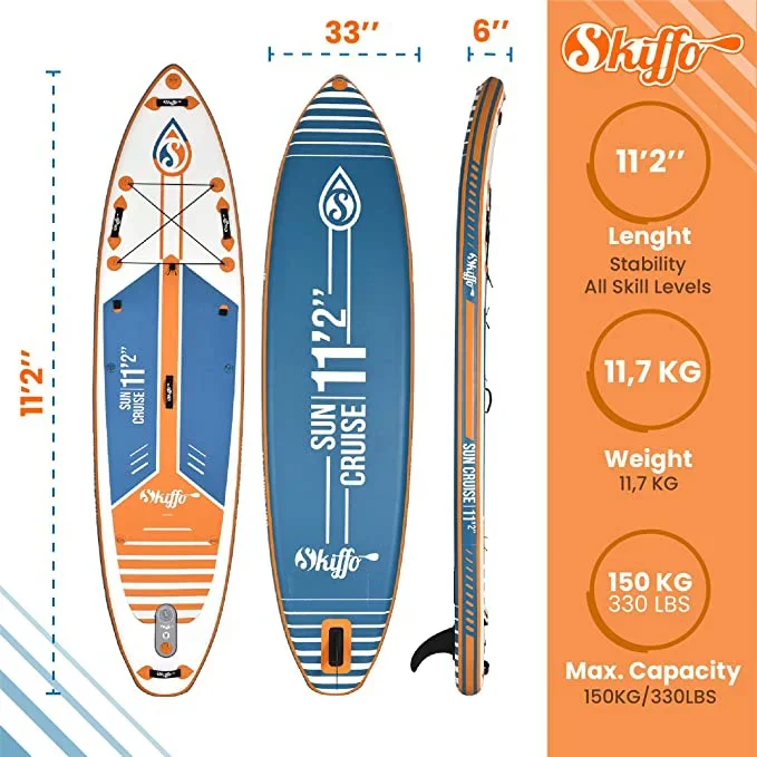 Skiffo SUNCRUISE 11'2" – Uppblåsbar Allround SUP - Bild 2