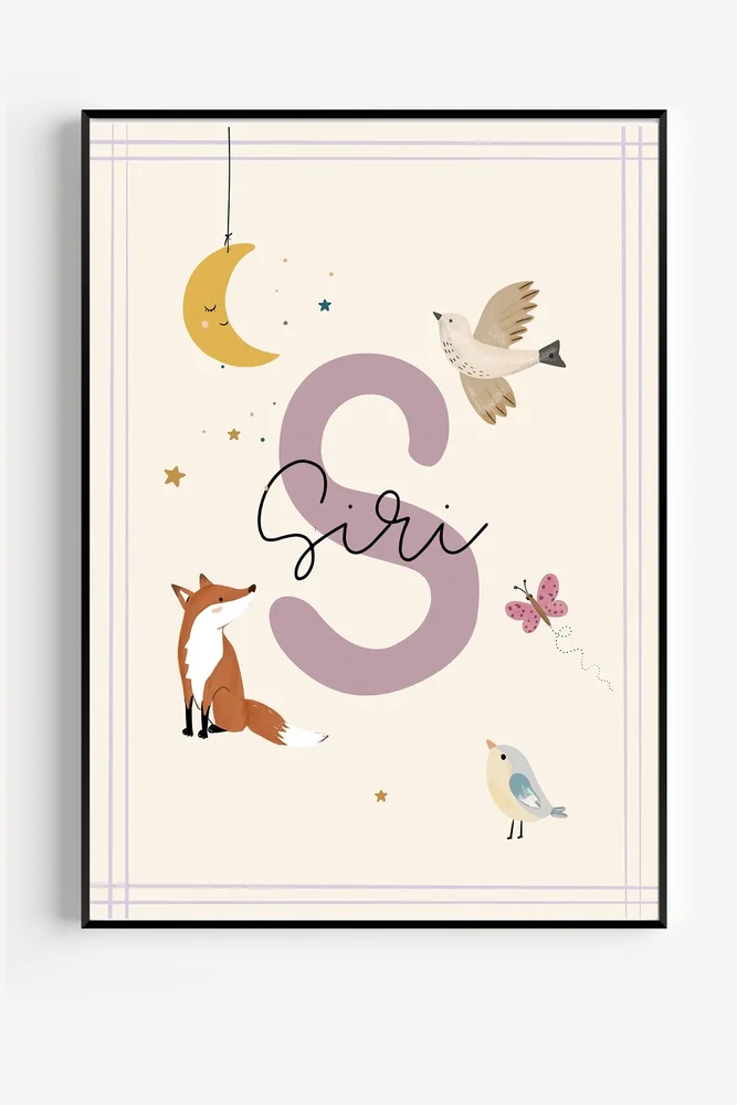 Whimsy – Personlig Namntavla för Barn - Bild 2
