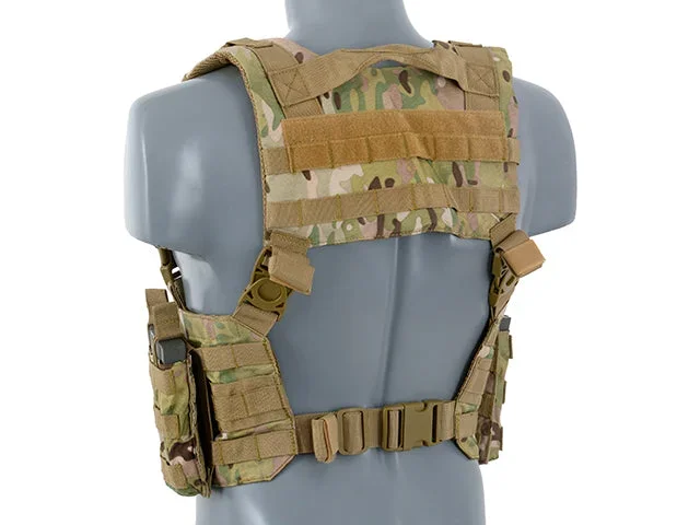 Split Front chest harness – Multicam - Bild 3