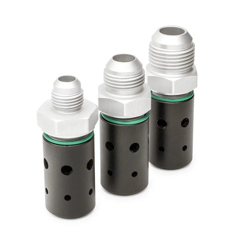 Tank valve safety valve AN-8 (3/4 UNF) to AN-10 male