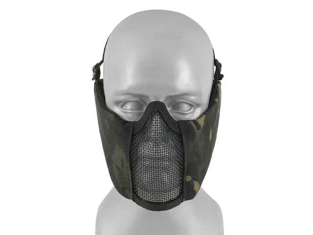 Low-Profile mesh-maske med kind- og ørebeskyttelse, type A – Multicam Black - Bild 3