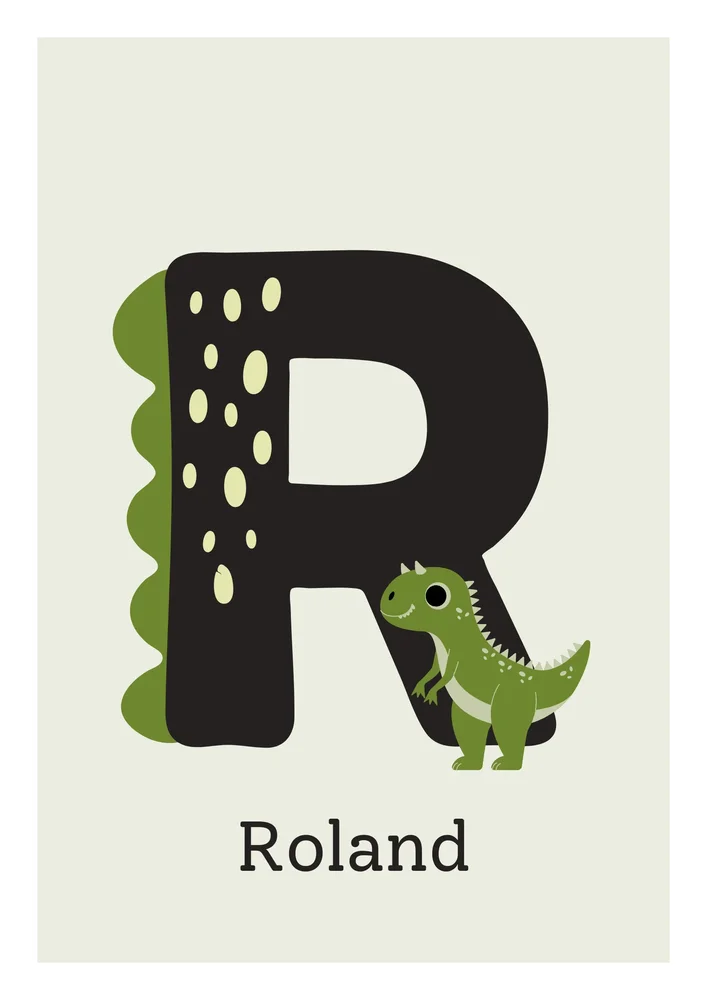Personlig Namntavla Dino - Bild 3