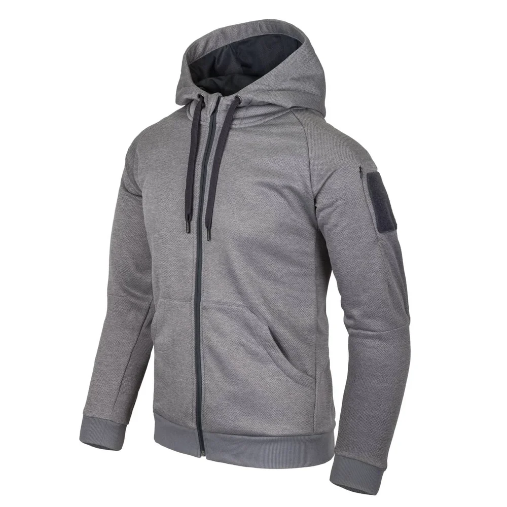 HELIKON URBAN TACTICAL HOODIE (FullZip) - Melange Grey - Bild 1