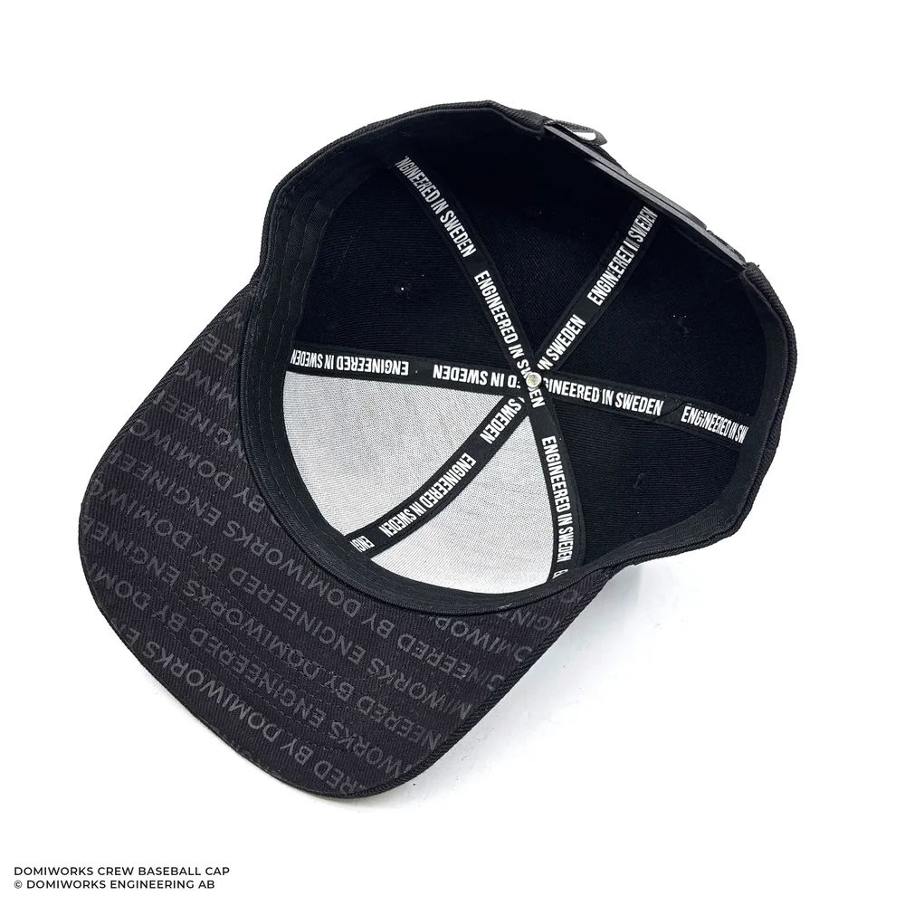 DomiWorks Crew Svart Snapback-keps - Bild 3