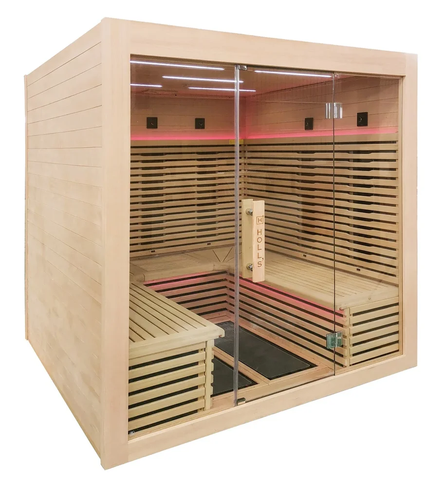 Holl’s Canopée Infraröd Bastu 6 Personer – Triple Care Full Spectrum & Premium Design - Bild 2