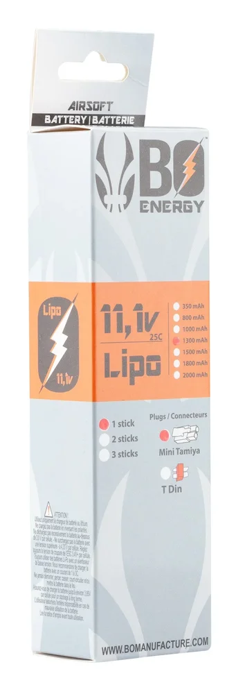 1 stick 3S 11.1V 1300mAh 25C Lipo battery - Bild 3