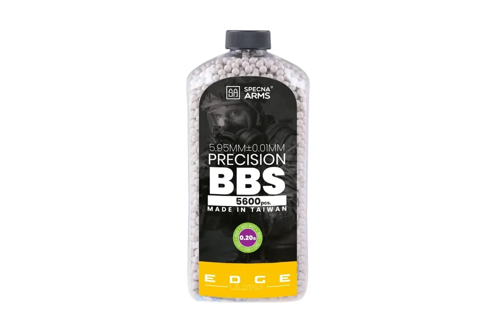 Specna Arms – Bio 0,20g 5600stk Edge Ultra Præcision Kugler Specna Arms – Bio 0,20g 5600stk Edge Ultra Præcision Kugler