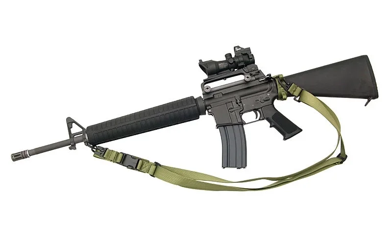 Våbensling i bomuld til MP5/G3/M4 – Coyote - Bild 3