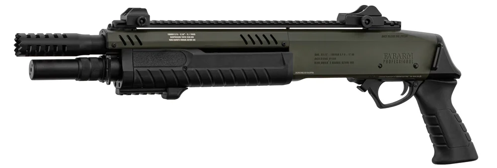 FABARM STF12 Short gasdrevet pumpgun-replika – oliven - Bild 2