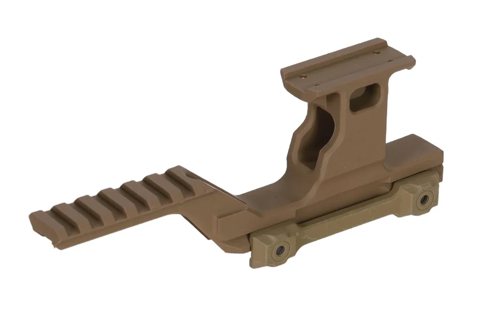 Specna Arms high mount for T1/T2 red dot sights and PEQ/NGAL devices Tan - Bild 1