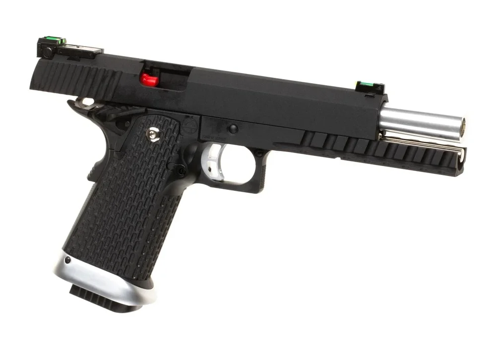 KJ Works Hi-Capa 6 Full Metal Co2 - Black - Bild 3