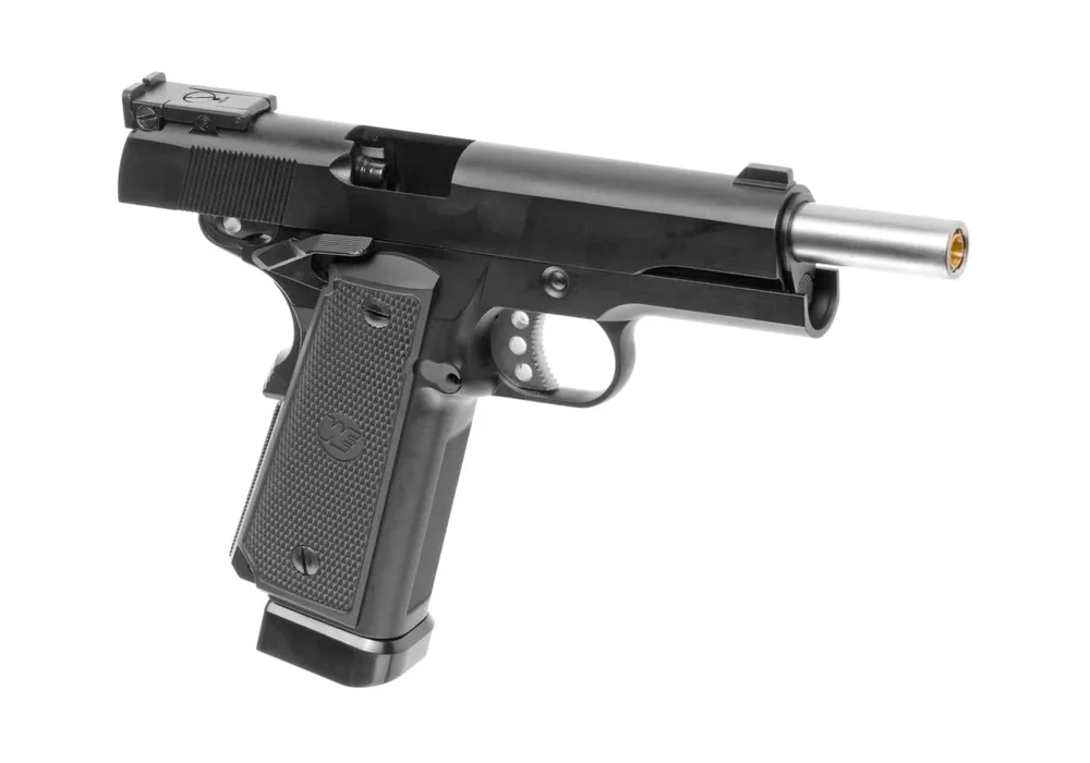 WE M1911 A1 Tactical Full Metal Co2 - Black - Bild 3