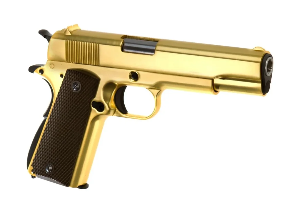 WE M1911 Full Metal GBB – Gold WE M1911 Full Metal GBB – Gold