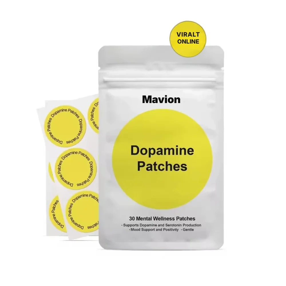 Mavion® Dopaminplåster | Förbättra humöret på naturlig väg för att öka koncentrationen och motivationen - Bild 1
