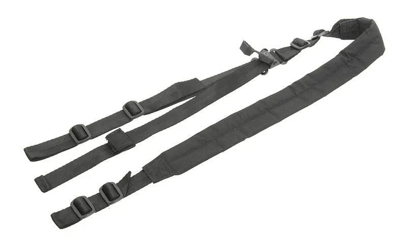 TMC bredt polstret Battle 2-punkts combat belt – sort TMC bredt polstret Battle 2-punkts combat belt – sort