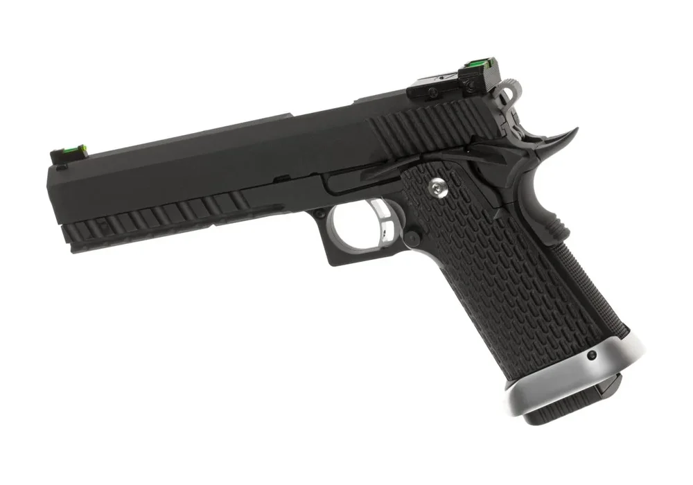 KJ Works Hi-Capa 6 Full Metal GBB - Black - Bild 2