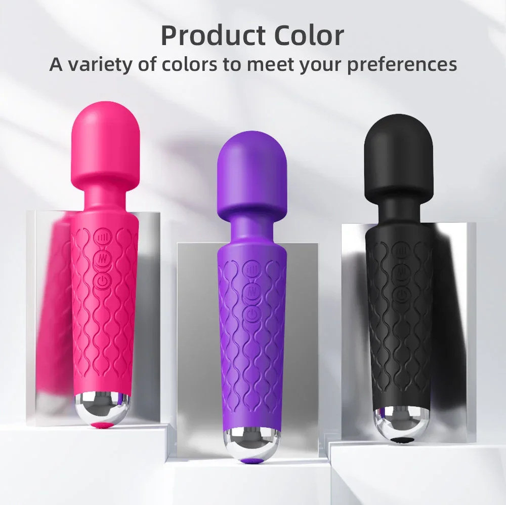 AV Magic Wand Vibrator – Kraftfull Klitorisstimulator och Dildo för Vuxna Kvinnor – Sexleksaker för Par och Singlar - Bild 3