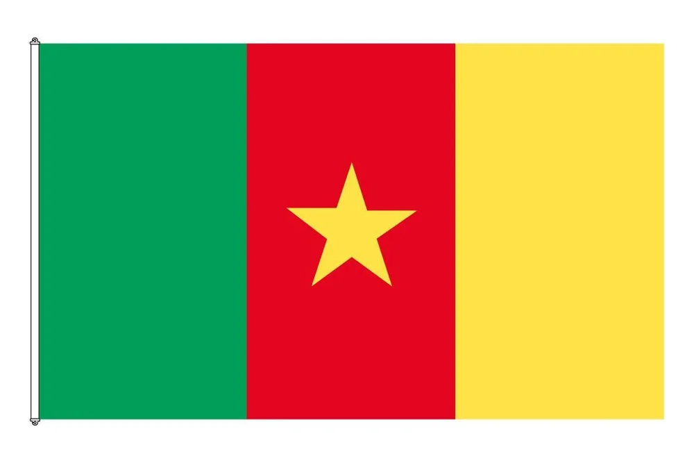 Kamerun Flagga
