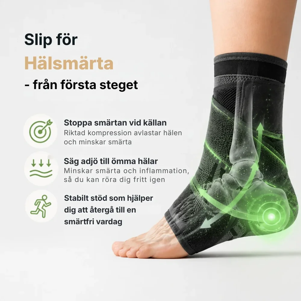 OrtoFot® Justerbart fotstöd med kompression | stöd för hälsmärta, hålfotskomfort och trötta fötter - Bild 2