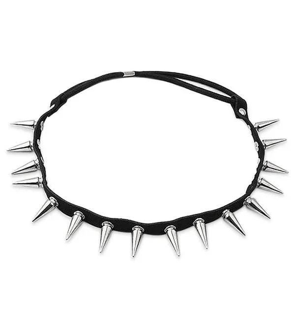 Hårband med spetsiga nitar - Bild 1
